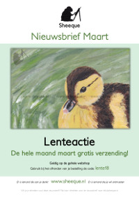 Sheeque nieuwsbrief maart 2018